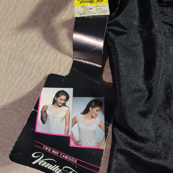 Womans Reversible Vanity Fair Sleeveless Top Size M - Picture 6 of 7